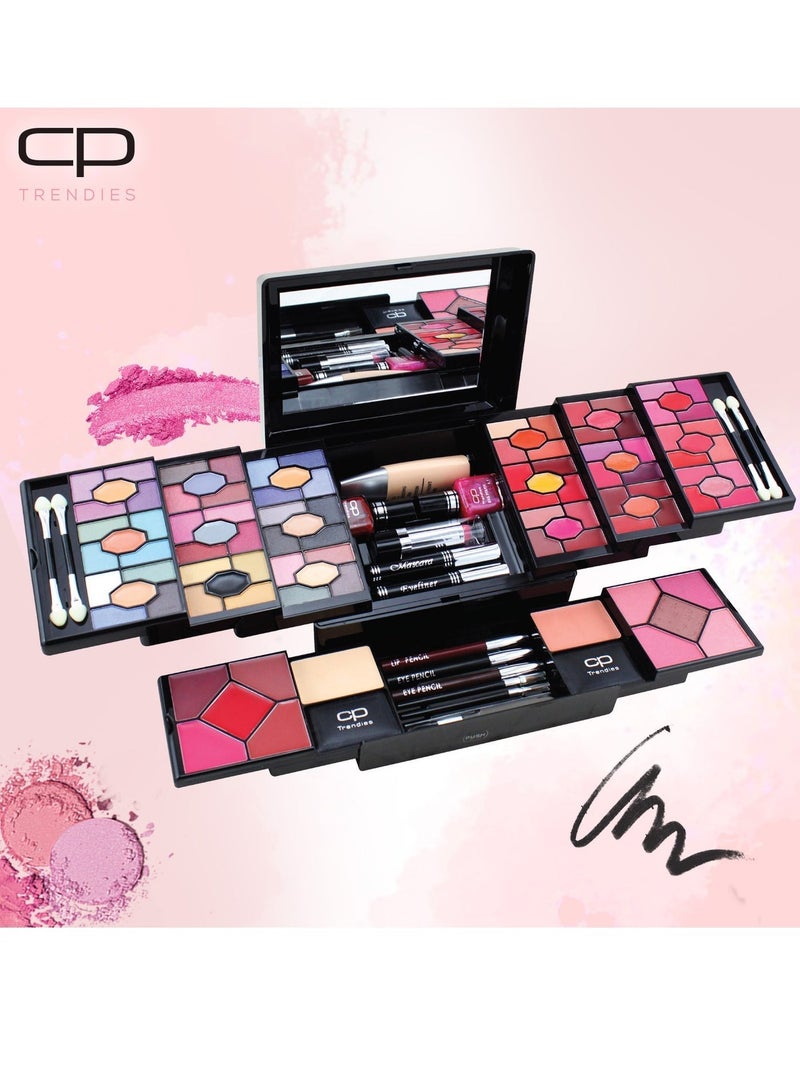 CP Trendies Block Buster Make Up Kit, Kit No. 78, Ultimate Color Complete Makeup Kit Gift Set for Women| All-in-one Makeup Kit - Image 5